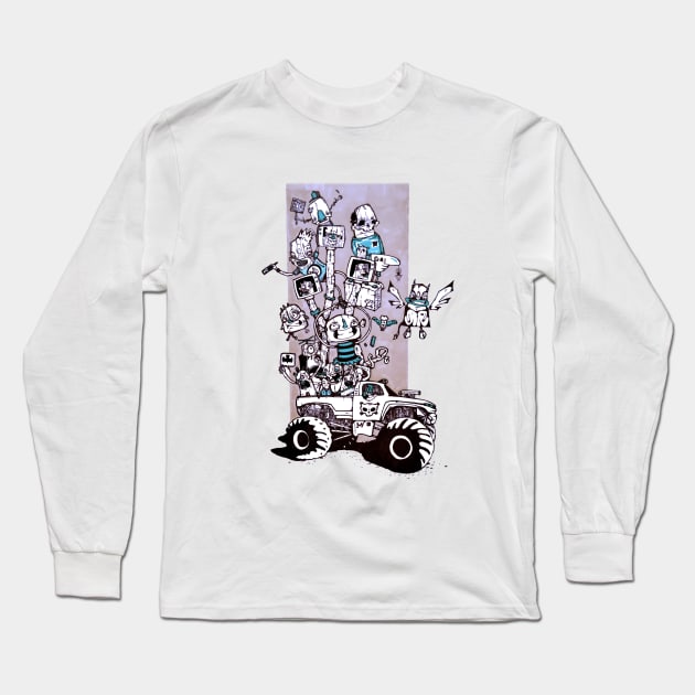 Van 4 Long Sleeve T-Shirt by manuvila